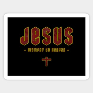 Jesus - Highway to Heaven Sticker